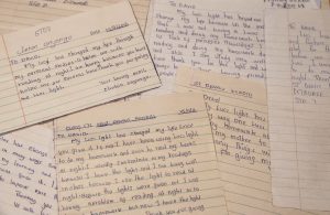 Students in the 7th Grade at Konditi Primary School wrote assays on how the Luci lights had made a difference in their lives.